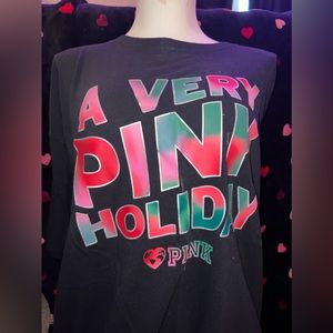 PINK holiday shirts